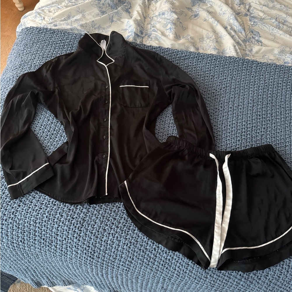 Satin Pajama Set